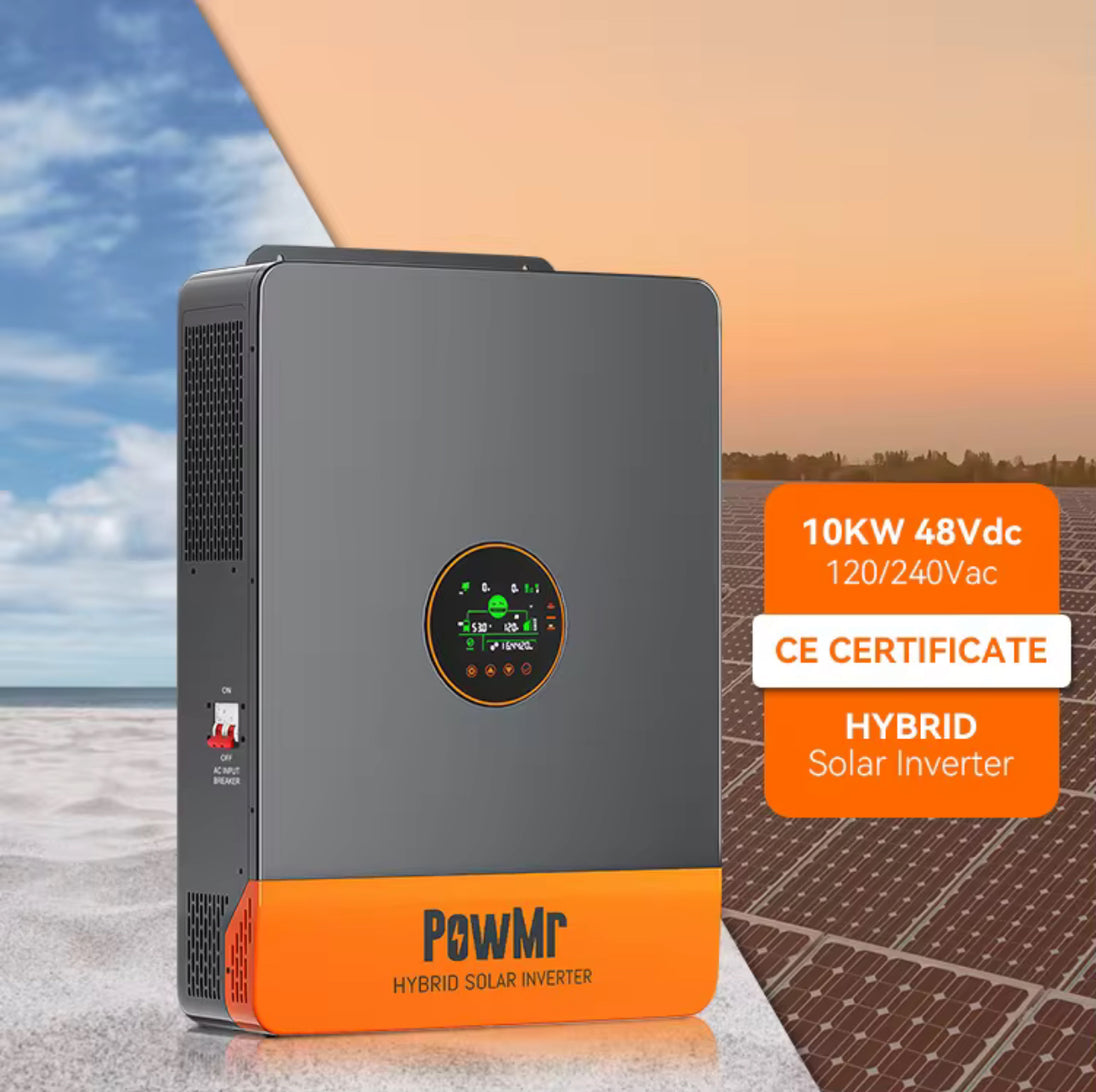 Inverter Powmr 10KW hybrid 120V/240V Stackable, Parallel CAN